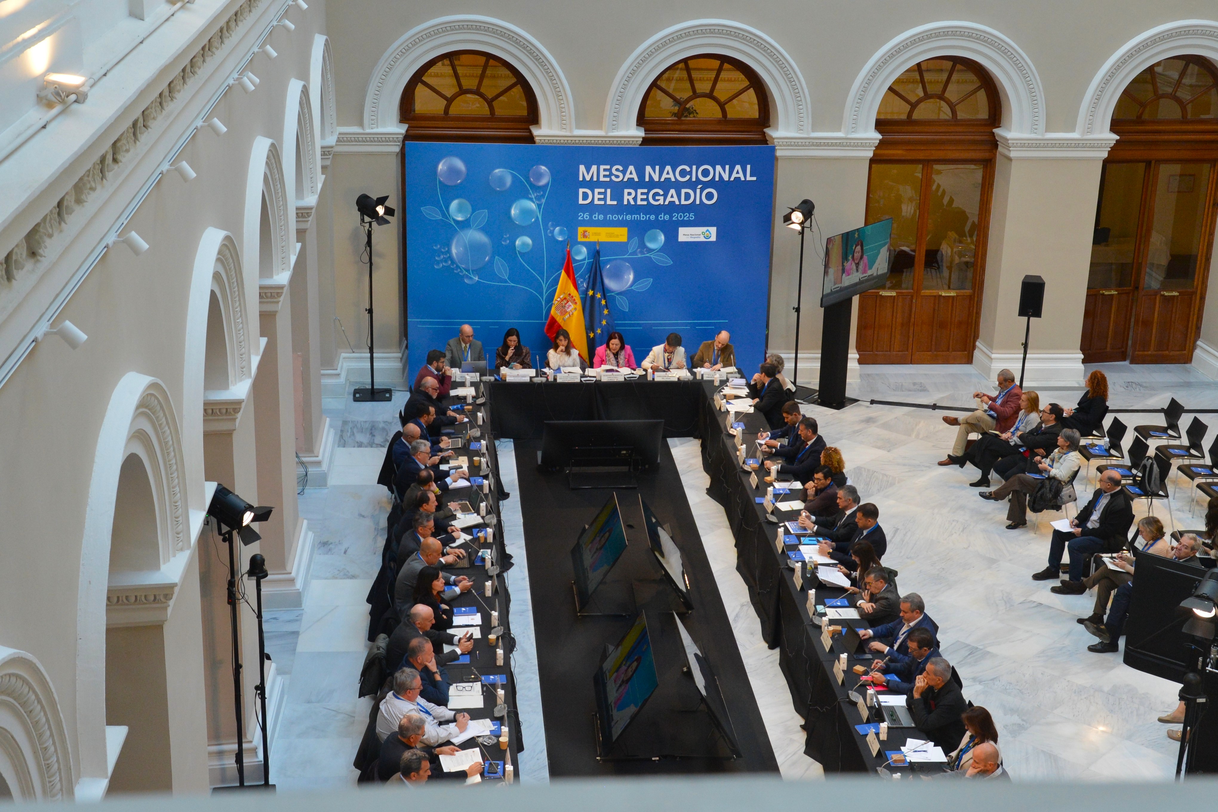 Presentado el 16 Congreso Nacional de Regantes de Ciudad Real en la Mesa Nacional del Regadío, en Madrid